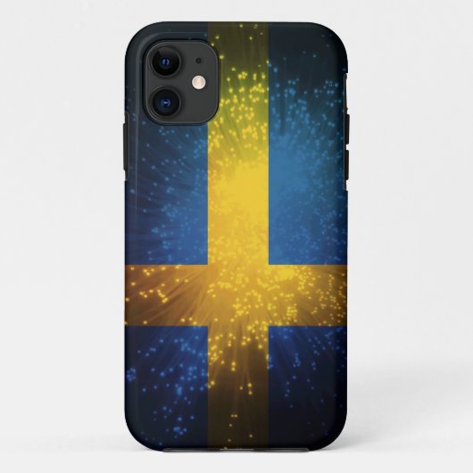 Sverige Zweedse vlag Case-Mate iPhone Case (Achterkant)