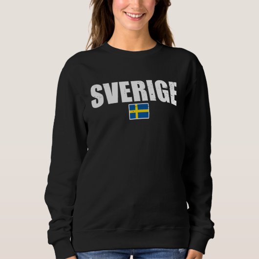 Sverige Zweedse vlag Zweden Trui (Voorkant)