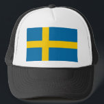 Sveriges Flagga - vlag van Zweden - Zweedse vlag Trucker Pet<br><div class="desc">Sveriges Flagga - vlag van Zweden - Zweedse vlag zweden, vlag, europa, scandinavië, zweeds</div>