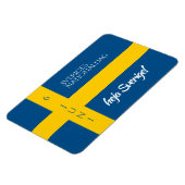 Sveriges Nationaldag Zweedse Nationale Dag Vlag Magneet (Linkerzijde)