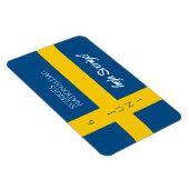 Sveriges Nationaldag Zweedse Nationale Dag Vlag Magneet (Rechterzijde)