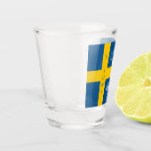 Sveriges Nationaldag Zweedse Nationale Dag Vlag Shot Glas (Links)