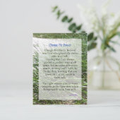 Sverkorte gebeden van Tosha Silver Briefkaart (Staand voorkant)