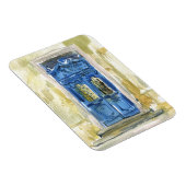 Sveta Mikhale kunst.  blauwe deur. Oekraïne Magneet (Rechterzijde)