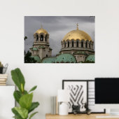 Sveta Nedelya Cathedral Poster (Thuiskantoor)