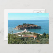 Sveti Stefan Briefkaart (Voorkant / Achterkant)