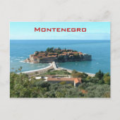 Sveti Stefan Briefkaart (Voorkant)