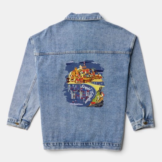 Sveti Stefan Denim Jacket (Achterkant)