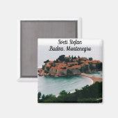 Sveti Stefan Magnet (Voorkant / Achterkant)