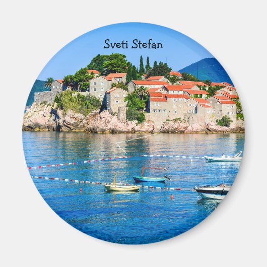 Sveti Stefan Montenegro Magneet (Voorkant)