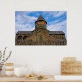 Svetistkhoveli klooster Mtscheta Georgië Poster (Keuken)