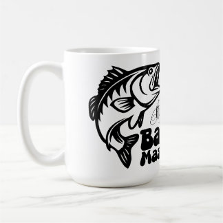 SVG Aangepaste Bass Master vissen Koffiemok