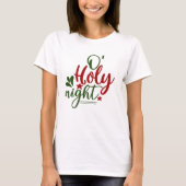 Svg kerstt-shirt design t-shirt (Voorkant)