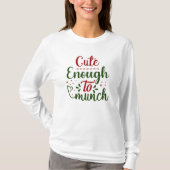 SVG-kerstT-shirt T-shirt (Voorkant)