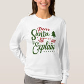 Svg kerstt-shirt t-shirt (Voorkant)
