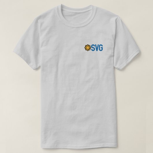 SVG-logo T-shirt (Design voorkant)