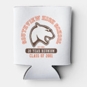 SVHS-klasse van '01 20 Year Reunion coozie' Blikjeskoeler (Voorkant)