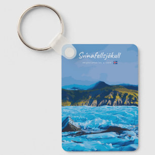 Svínafellsjökull, IJsland - Klassieke Gletsjer Ui Sleutelhanger