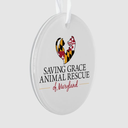 Sving Grace Kerstversier Ornament (voorkant)