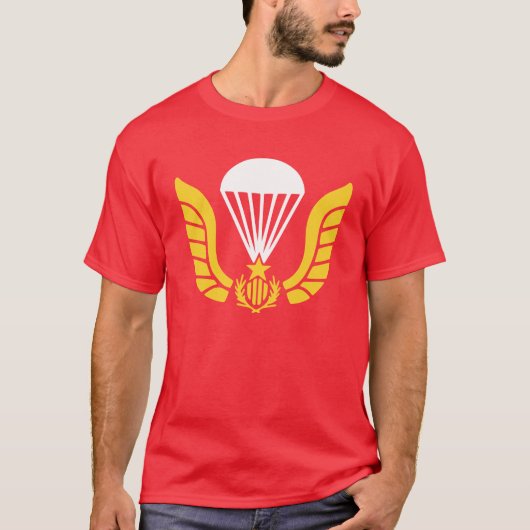 SVN Basic Airborne Badge South Vietnamese Army T-shirt (Voorkant)
