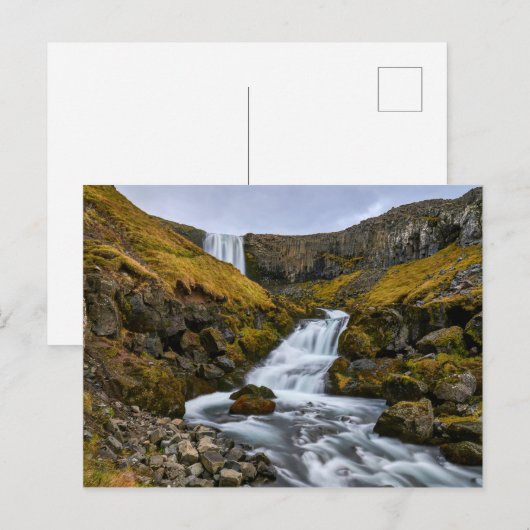 Svodufoss-briefkaart Briefkaart (Voorkant / Achterkant)