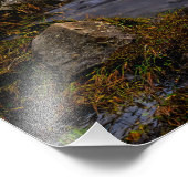 Svodufoss waterfall-foto foto afdruk (Hoek)