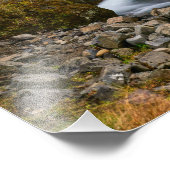 Svodufoss waterfall IJsland fotoprint Foto Afdruk (Hoek)