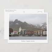 Svolvaer Lofoten Briefkaart (Voorkant / Achterkant)