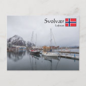 Svolvaer Lofoten Briefkaart (Voorkant)