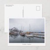 Svolvaer Lofoten-eilanden Briefkaart (Voorkant / Achterkant)