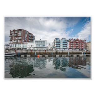 Svolvaer Lofoten Noorwegen Foto Afdruk