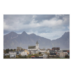 Svolvaer Lofoten Noorwegen Perfect Poster