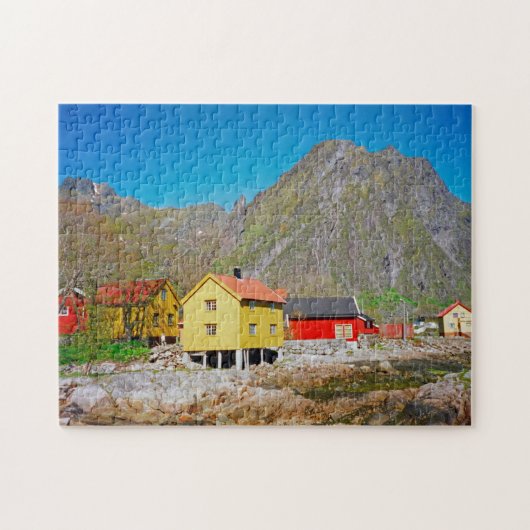 Svolvaer, Noorwegen 252-pc Legpuzzel (Horizontaal)