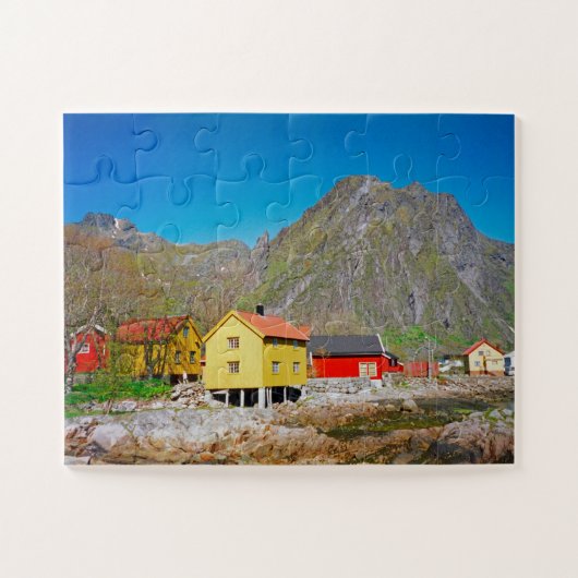 Svolvaer, Noorwegen 30-pc Legpuzzel (Horizontaal)