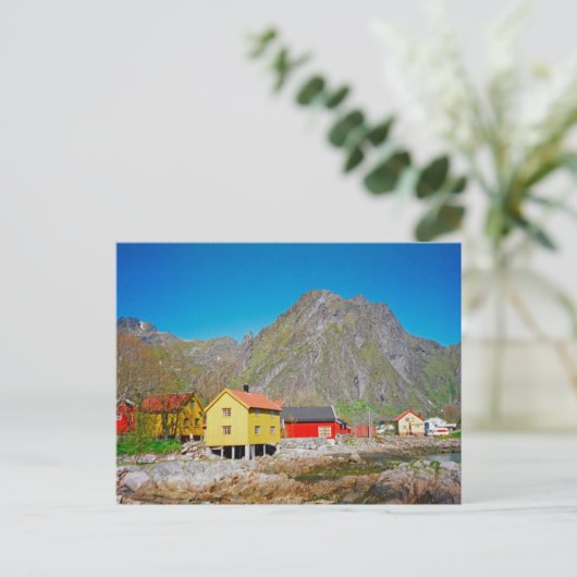 Svolvaer, Noorwegen Briefkaart (Staand voorkant)