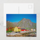 Svolvaer, Noorwegen Briefkaart (Voorkant / Achterkant)