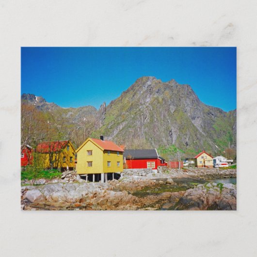 Svolvaer, Noorwegen Briefkaart (Voorkant)