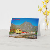 Svolvaer, Noorwegen Kaart (Gele Bloem)