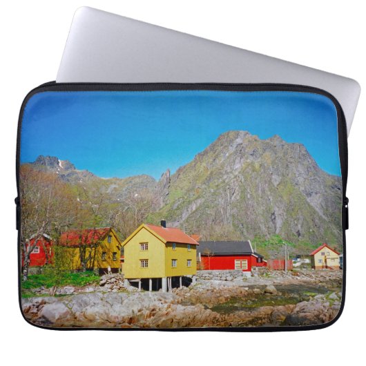 Svolvaer, Noorwegen Laptop Sleeve (Voorkant)