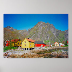 Svolvaer, Noorwegen Poster