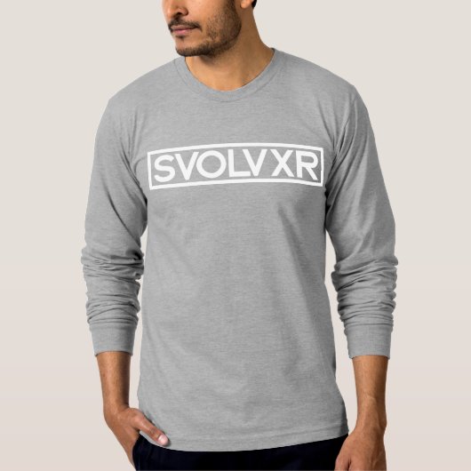 SVOLVXR Mannen Shirt (Voorkant)