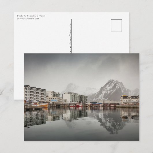Svovaer Lofoten Noorwegen Briefkaart (Voorkant / Achterkant)