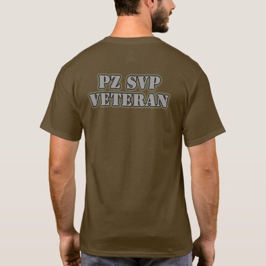SVP Veteran T-shirt (Achterkant)