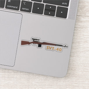 SVT-40 Sovjet WW2 Sniperriffel Sticker