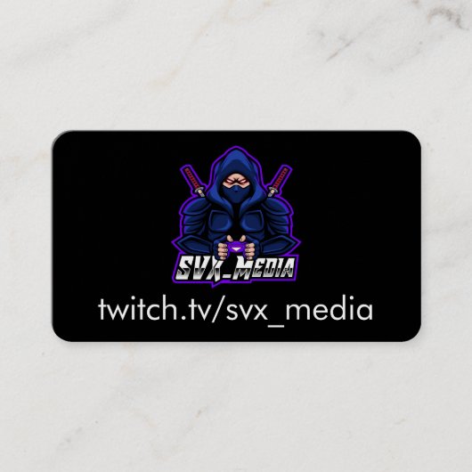 SVX-kaarten Visitekaartje (Voorkant)