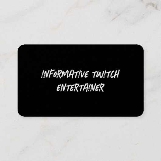 SVX-kaarten Visitekaartje (Achterkant)