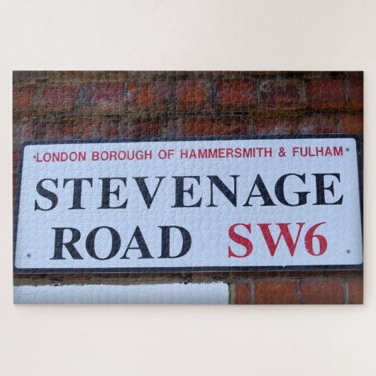 SW6 Stevenage Road - Fulham - Londen - 8x10 inch Legpuzzel (Horizontaal)