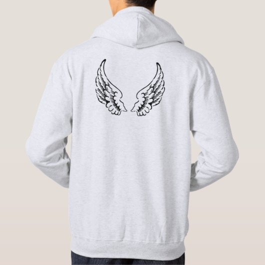 SW Angel Wings Hoodie (Achterkant)