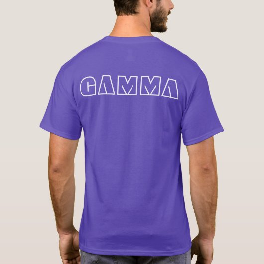 SW Gamma T-Shirt (Achterkant)
