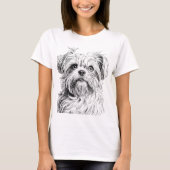 SW Hund T-shirt (Voorkant)